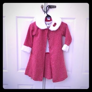 Girls 2pc Youngland Jacket/Dress sz 6